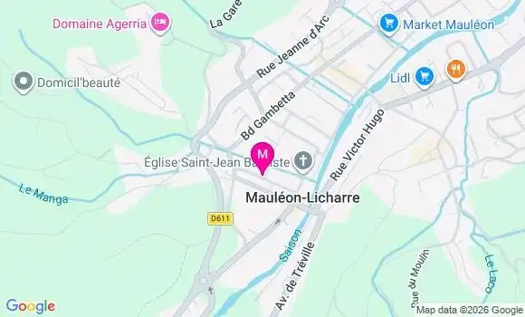 Localisation Mauleon Soule - 64130