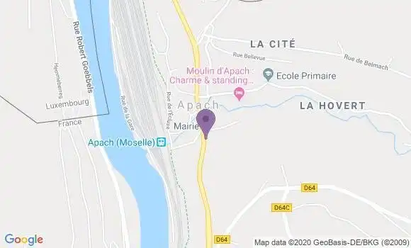 Localisation Apach Bp - 57480