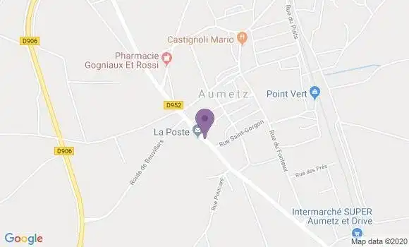 Localisation Aumetz Bp - 57710