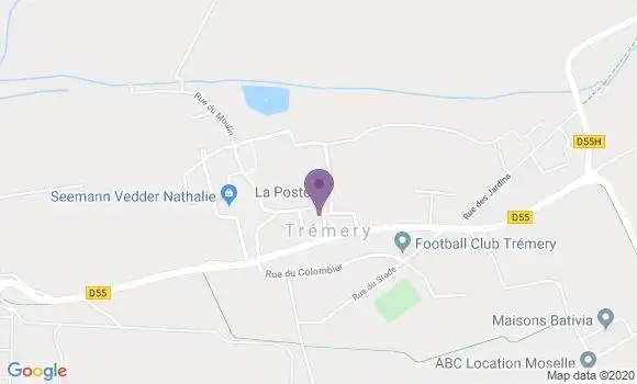 Localisation Ay sur Moselle Ap - 57300
