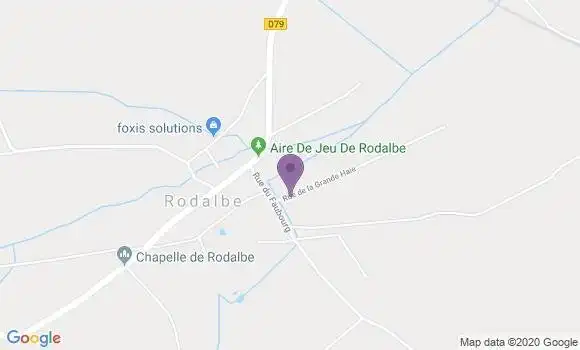 Localisation Benestroff Bp - 57670