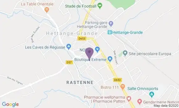 Localisation Cattenom Bp - 57570