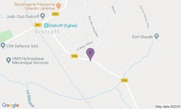Localisation Distroff Ap - 57925