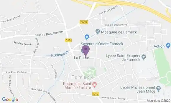 Localisation Fameck - 57290