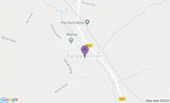 Localisation Farschviller Ap - 57450