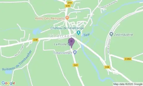 Localisation Fenetrange Bp - 57930