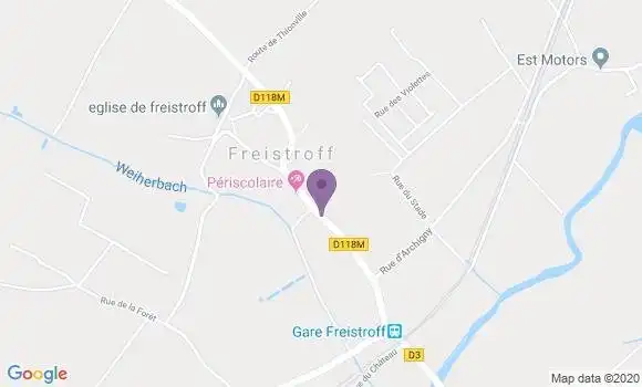 Localisation Freistroff Ap - 57320