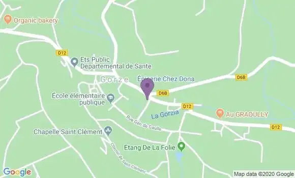 Localisation Gorze Bp - 57680
