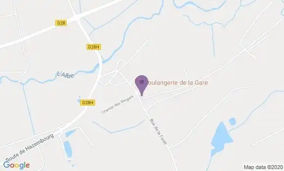 Localisation Le Val de Gueblange Ap - 57430