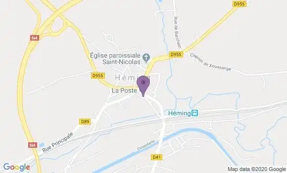 Localisation Heming Bp - 57830