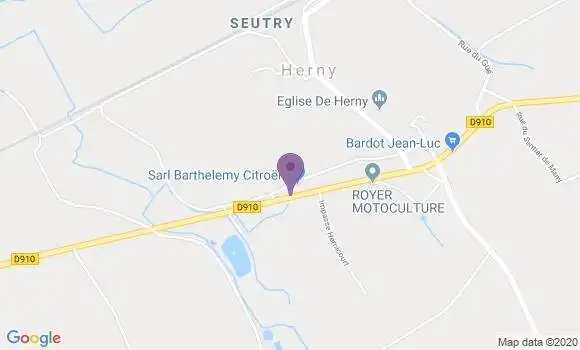 Localisation Herny Ap - 57580