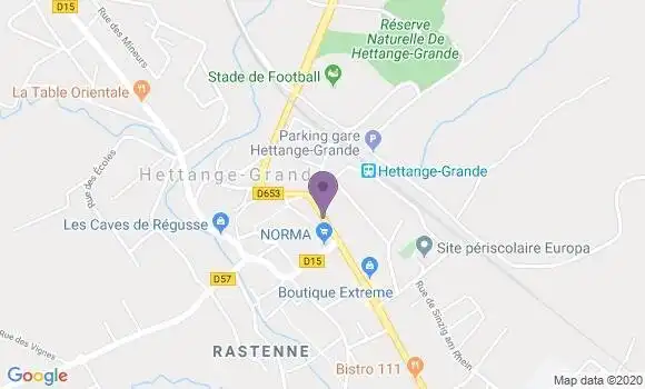 Localisation Hettange Grande - 57330