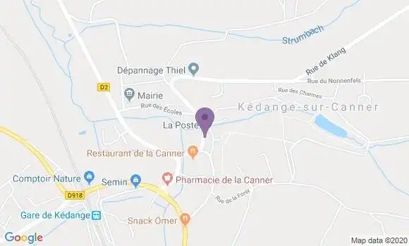 Localisation Kedange sur Canner Bp - 57920