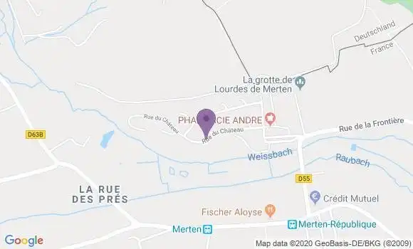 Localisation Merten Ap - 57550