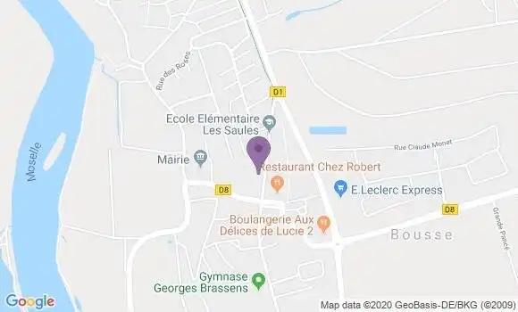 Localisation Mondelange Bp - 57300