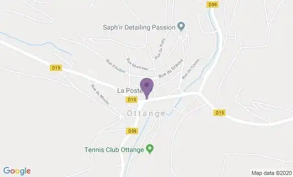 Localisation Ottange Bp - 57840