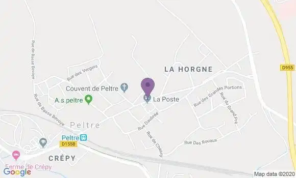 Localisation Peltre Bp - 57245
