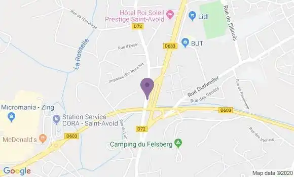 Localisation Porcelette Bp - 57890