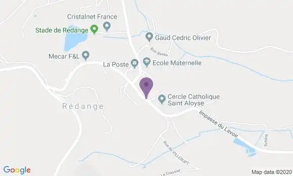 Localisation Redange Ap - 57390