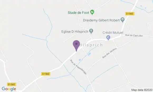 Localisation Saint Jean Rohrbach Ap - 57510