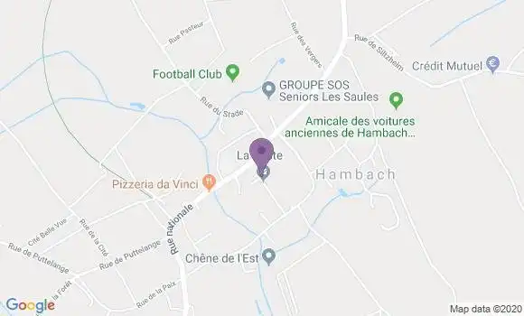Localisation Sarreguemines Principal - 57200