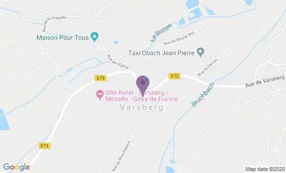 Localisation Varsberg Ap - 57880