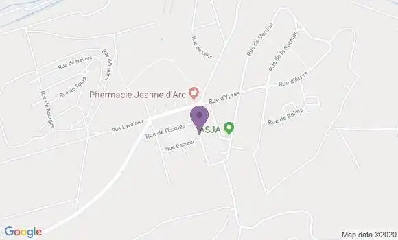 Localisation Saint Avold Jeanne D