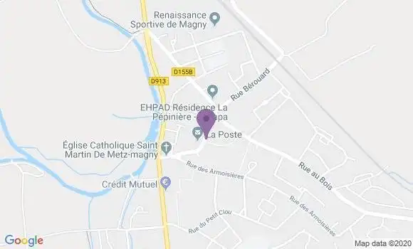 Localisation Metz Magny - 57000