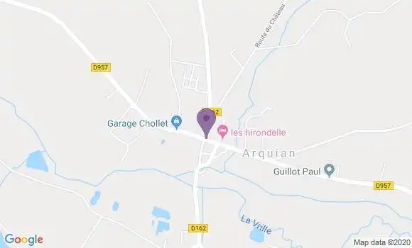 Localisation Arquian Ap - 58310