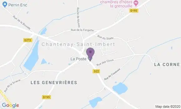 Localisation Chantenay St Imbert Bp - 58240
