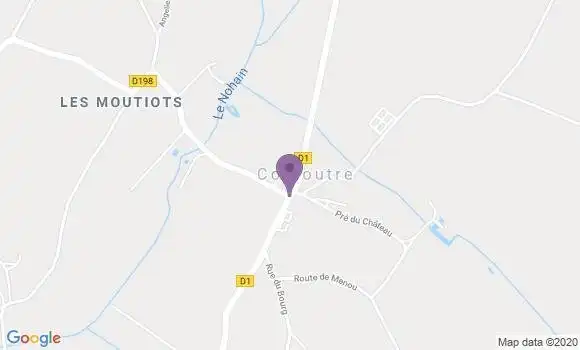 Localisation Couloutre Ap - 58220