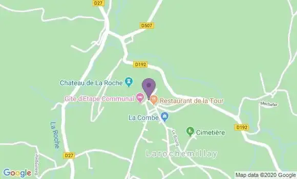 Localisation Larochemillay - 58370
