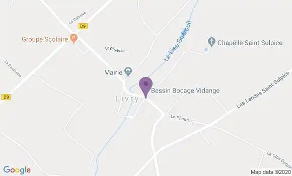 Localisation Livry Ap - 58240