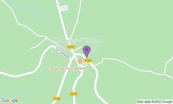 Localisation Marigny l