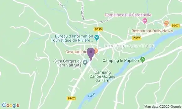 Localisation Millay Ap - 58170