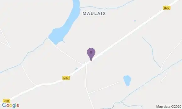 Localisation La Nocle Maulaix Ap - 58250