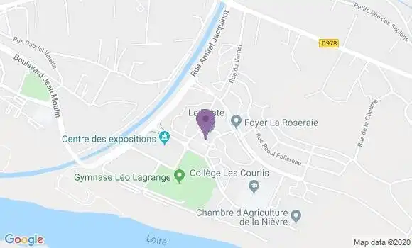 Localisation Nevers Courlis Bp - 58000