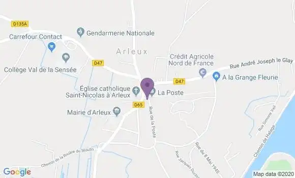 Localisation Arleux - 59151