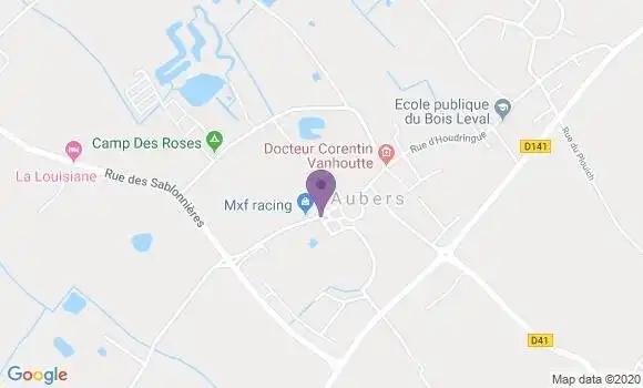 Localisation Aubers Bp - 59249