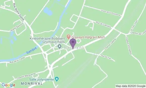 Localisation Bachant Bp - 59138