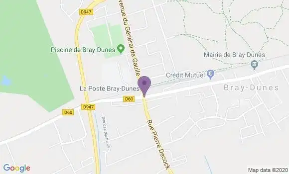 Localisation Bray Dunes - 59123