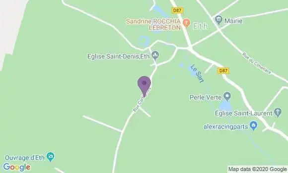 Localisation Cartignies Ap - 59244