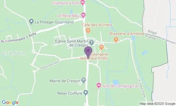 Localisation Crespin Bp - 59154