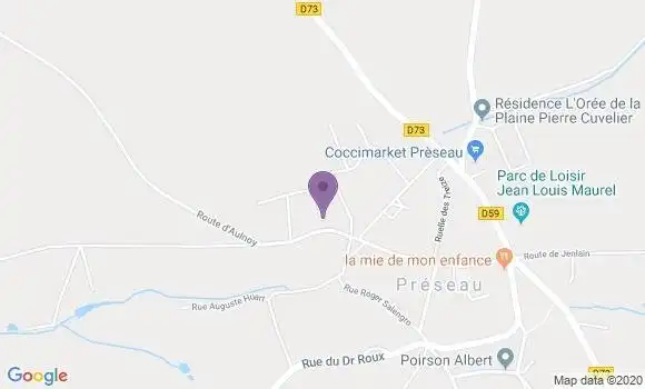 Localisation Curgies Bp - 59990