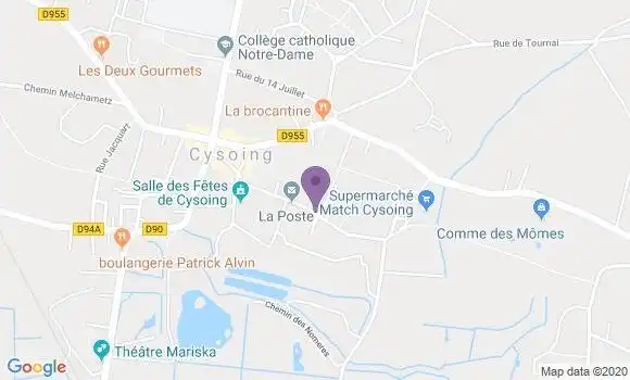 Localisation Cysoing - 59830