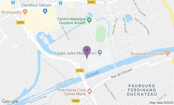 Localisation Denain - 59220