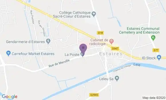 Localisation Estaires - 59940