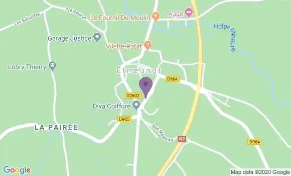 Localisation Etroeungt Bp - 59219