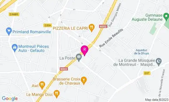 Localisation Restaurant  Chez Carla