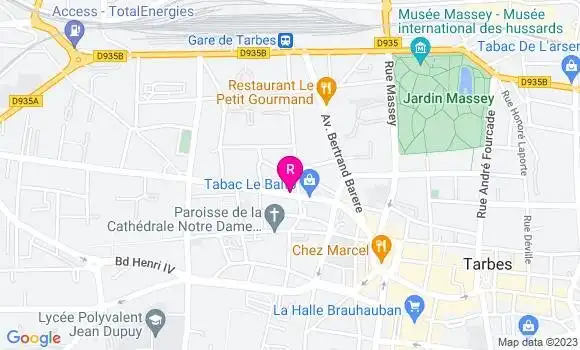 Localisation Pizzeria Pizzas and Co